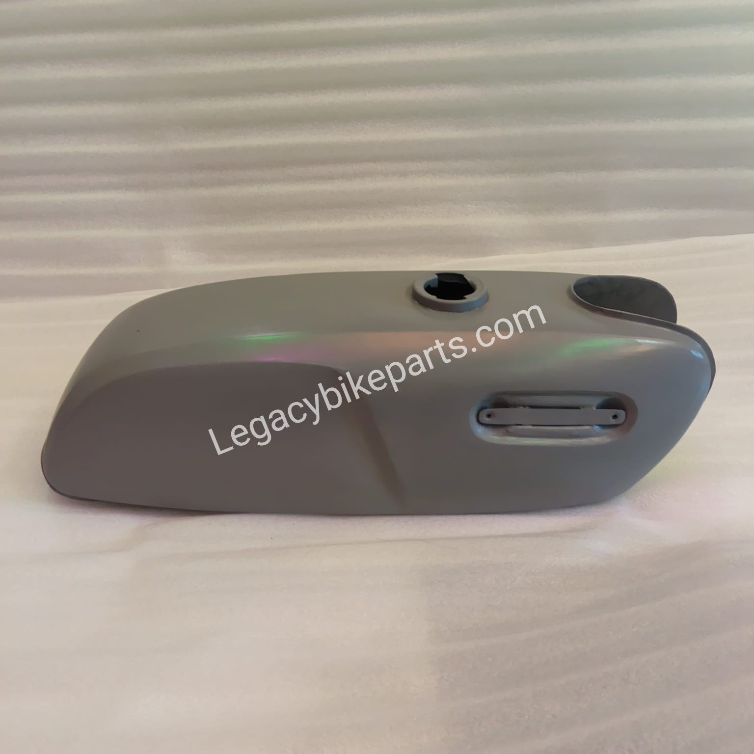 ποΈ Yamaha FS1-E Moped 50cc Raw Steel Fuel Petrol Tank 1970s Model - Image 2