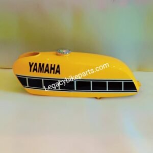 Fit For Yamaha FS1 DX Yellow Painted Steel Petrol Fuel Tank Model 1977 With Cap